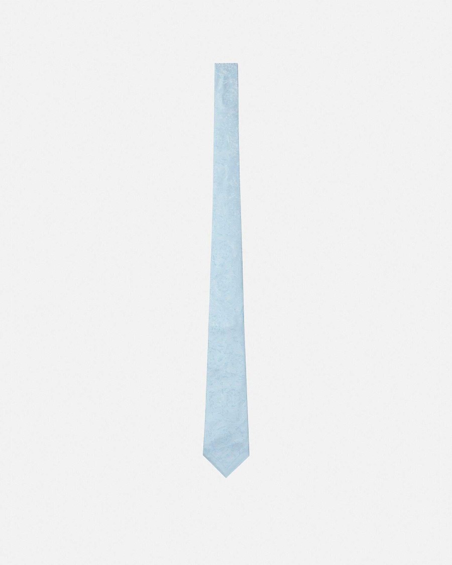 Hot Barocco Jacquard Silk Tie Soft Accessories