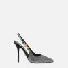 Clearance Crystal Medusa '95 Slingback Pumps 110 Mm Pumps & Slingbacks