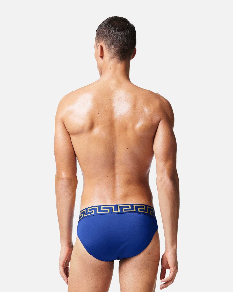 Online Greca Border Swim Briefs Swimwear