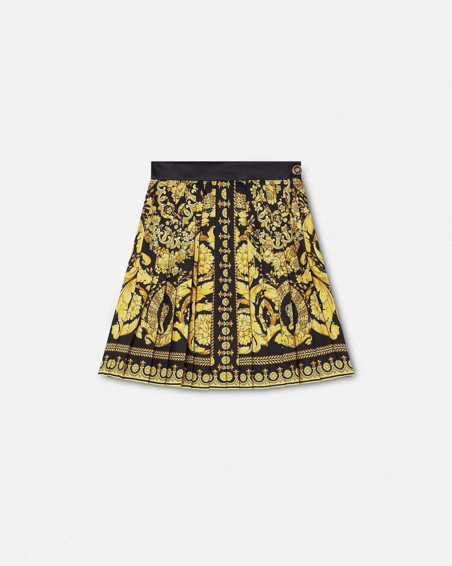 New Barocco Pleated Skirt Skirts