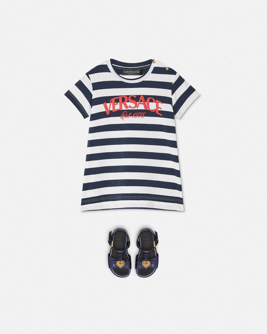 Hot Nautical Stripe Baby T-Shirt Dress Clothing