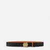 Clearance Medusa Biggie Reversible Leather Belt Belts