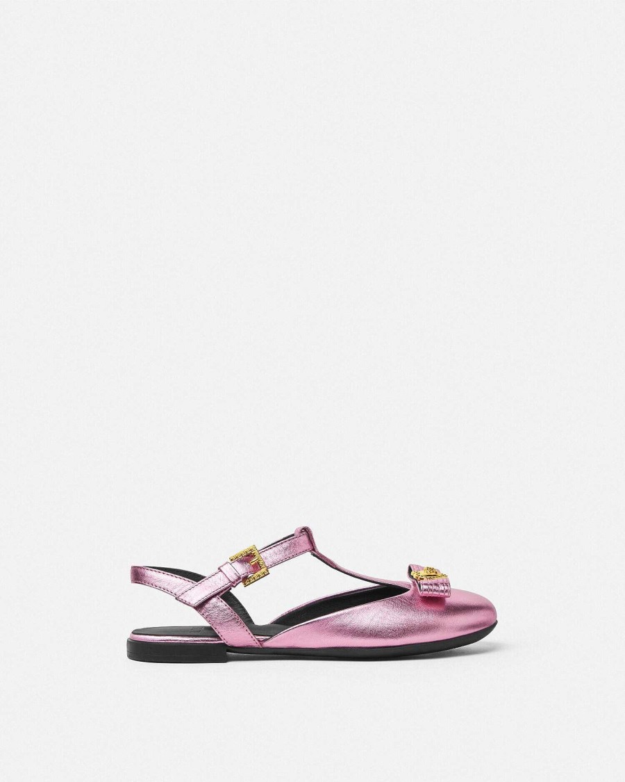 Online Alia Metallic Kids Ballerinas Shoes