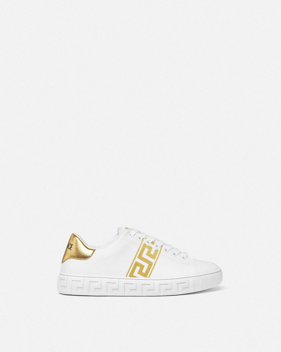 New Embroidered Greca Sneakers Sneakers