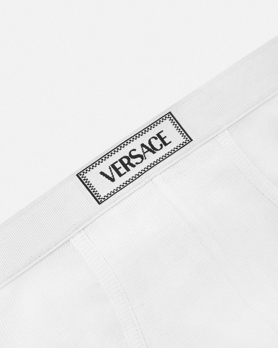 Online 90S Versace Logo Briefs Briefs