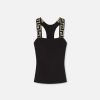 Hot Greca Border Gym Tank Top Activewear