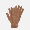 Online Medusa Ribbed Knit Gloves Soft Accessories