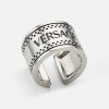 Wholesale 90S Vintage Versace Logo Ring Rings