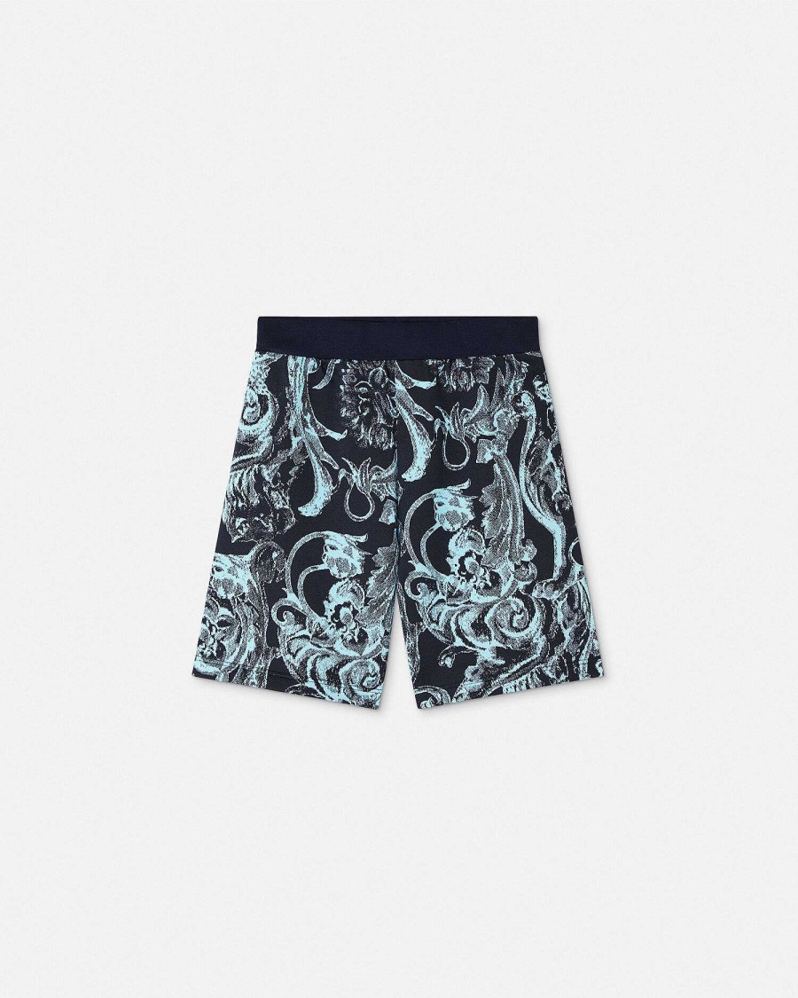 Hot Barocco Stencil Kids Sweat Shorts Clothing