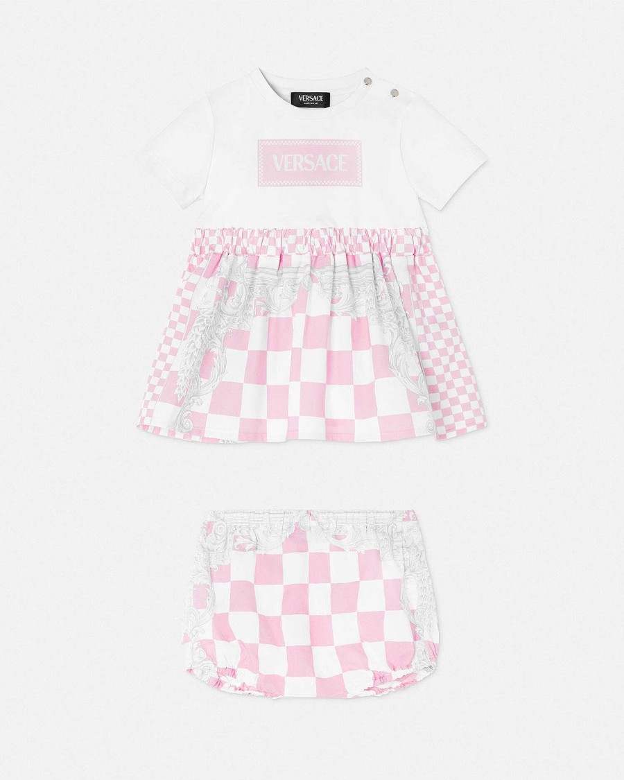 Online Medusa Contrasto Baby Dress Set Clothing