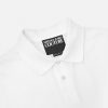 Online V-Emblem Short-Sleeved Polo Shirt Clothing