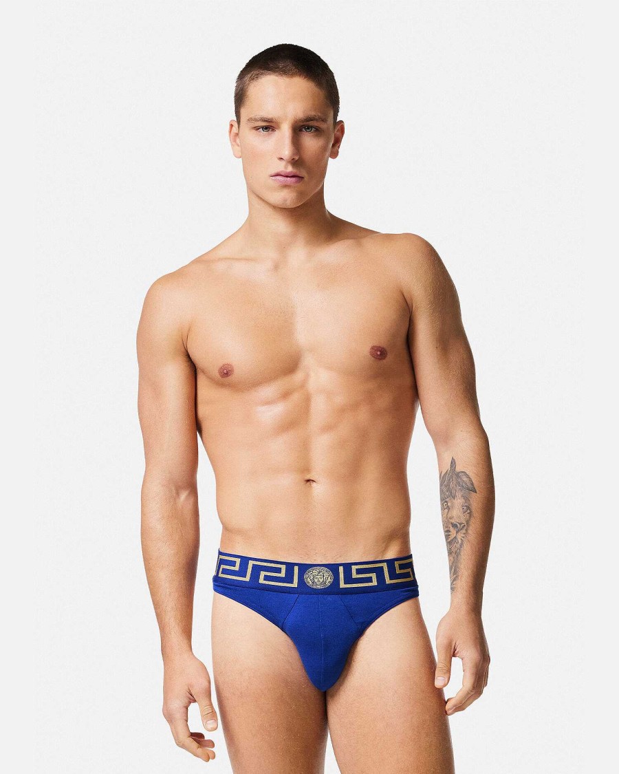 Wholesale Greca Border Thong Briefs