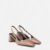 Hot Medusa '95 Block Slingback Pumps 55 Mm Pumps & Slingbacks