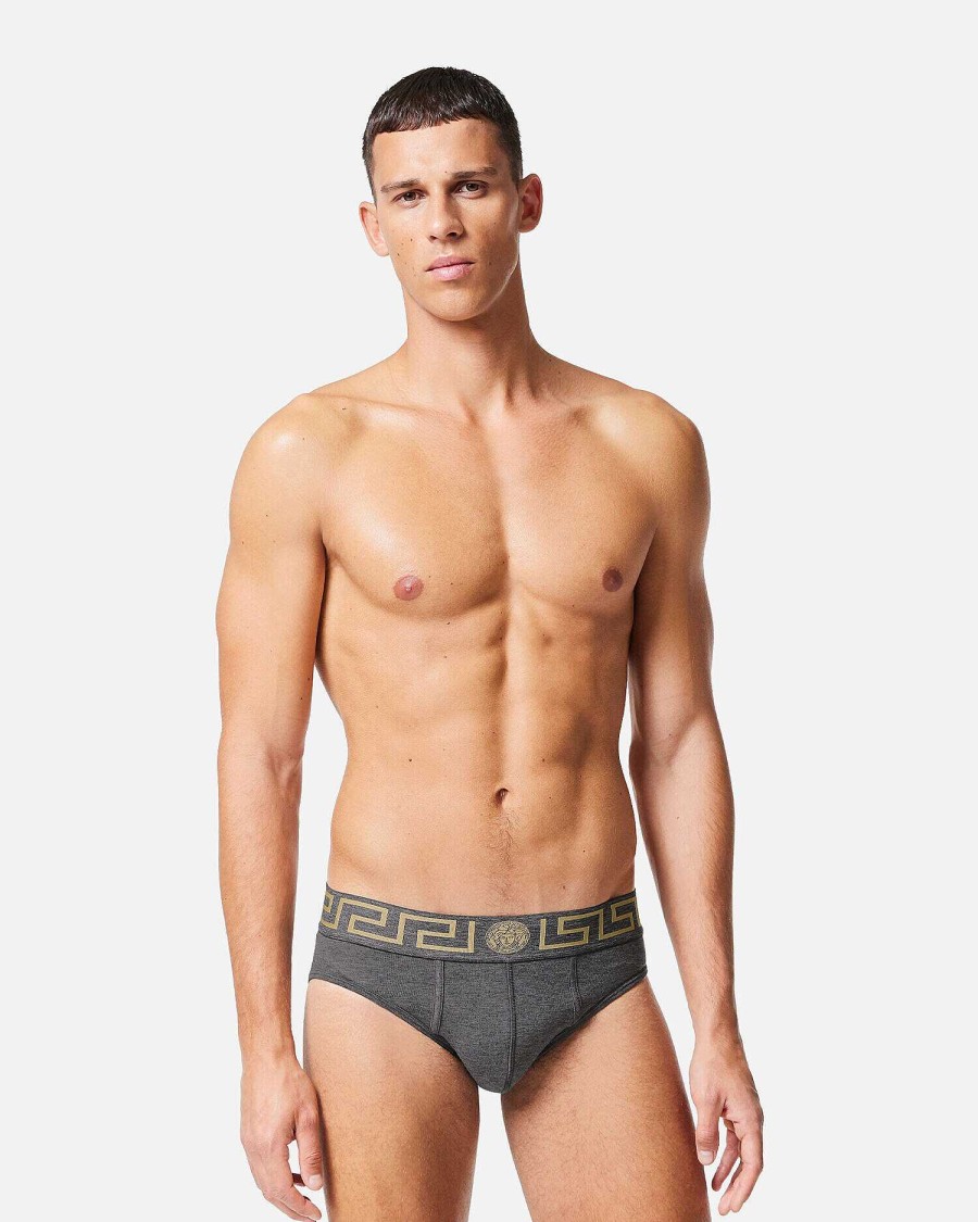 Clearance Greca Border Briefs Briefs