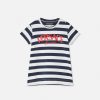 Hot Nautical Stripe Baby T-Shirt Dress Clothing