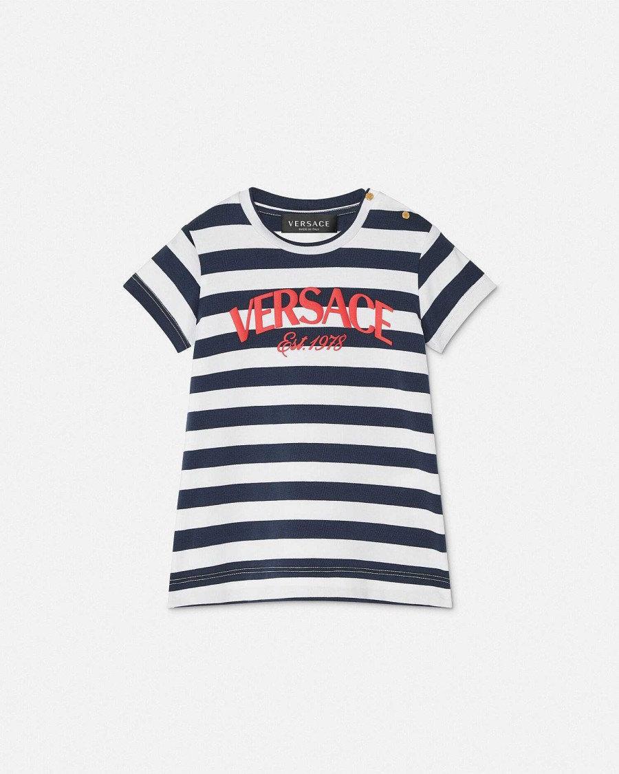 Hot Nautical Stripe Baby T-Shirt Dress Clothing