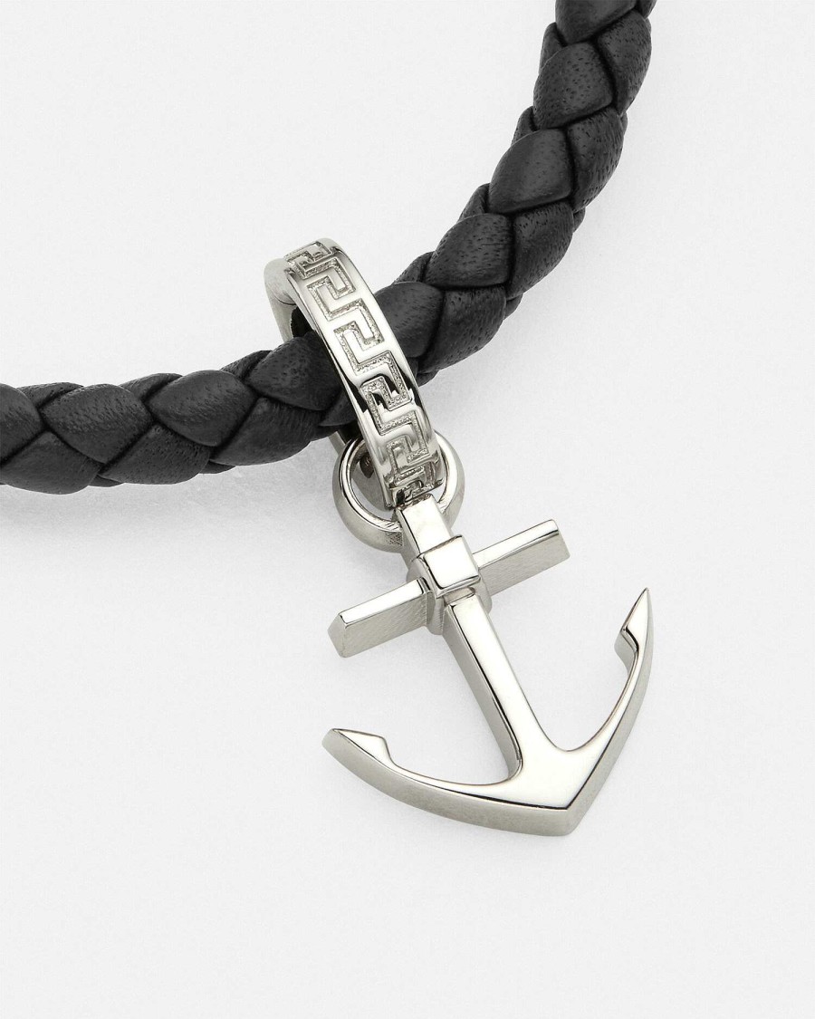 Online Nautical Medusa Leather Bracelet Bracelets