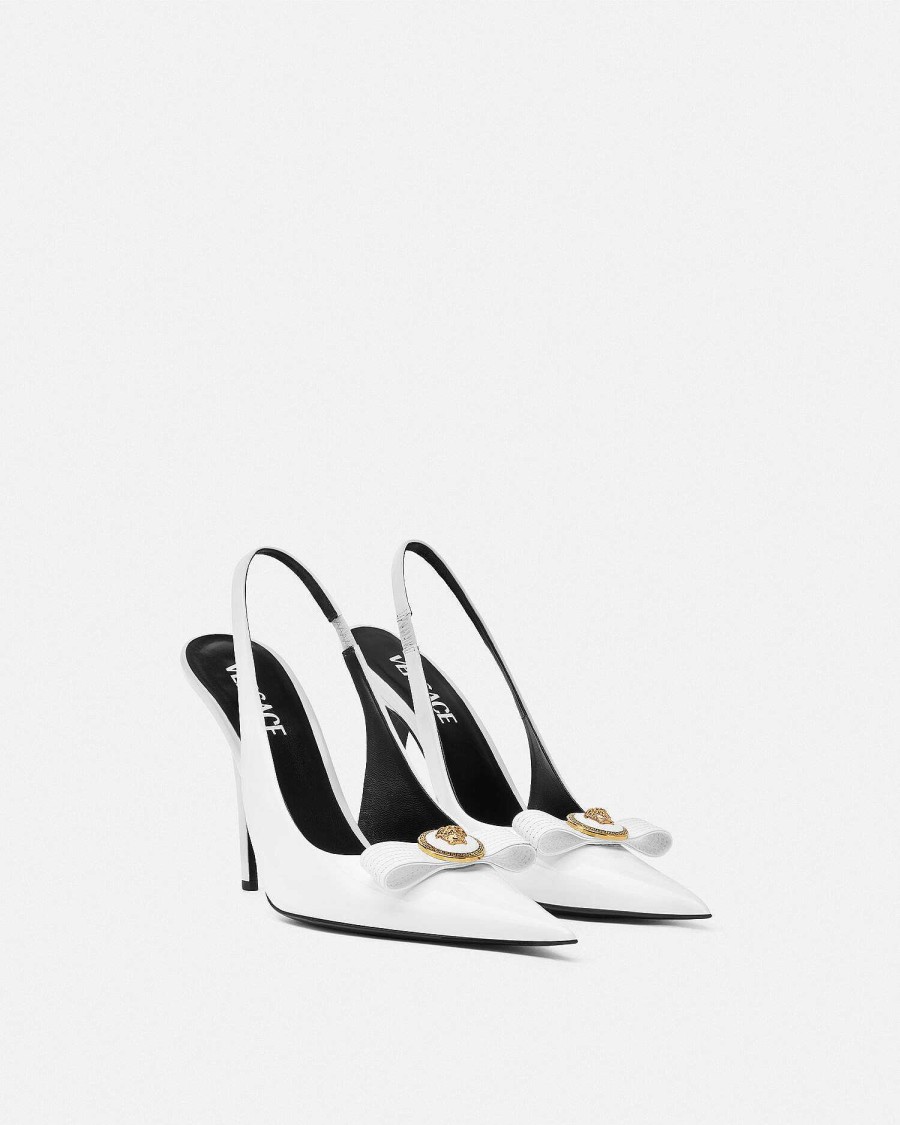 Online Gianni Ribbon Slingback Pumps 110 Mm Pumps & Slingbacks