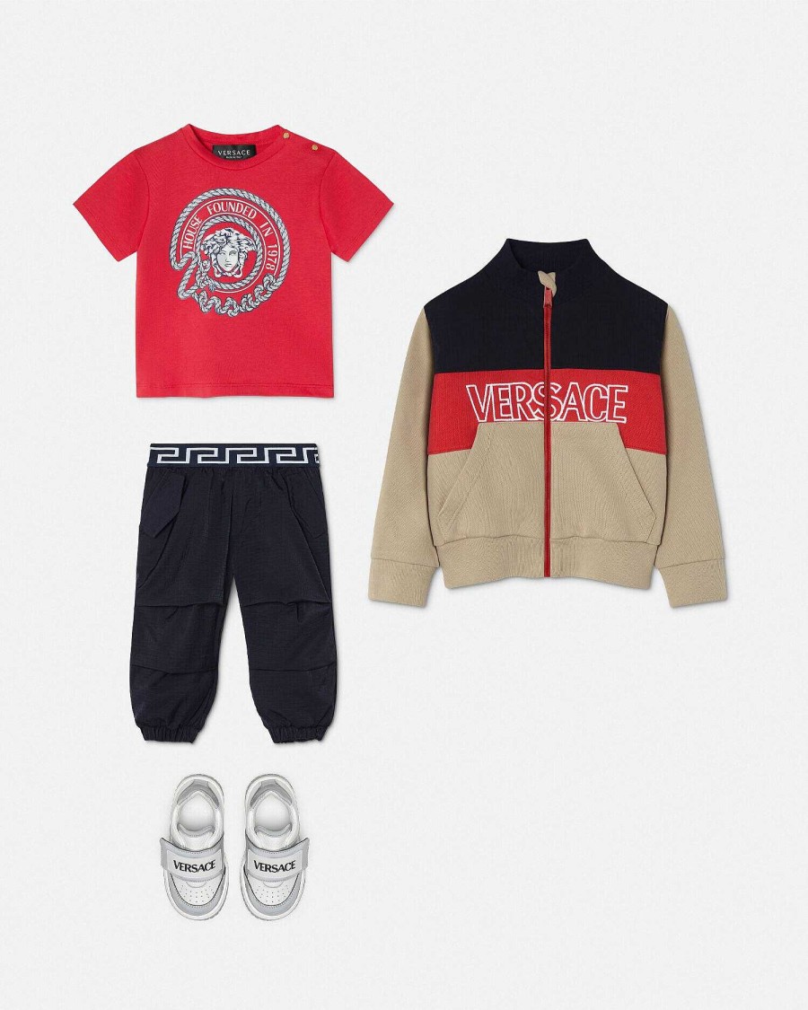 Online Versace Logo Baby Sweatshirt Clothing