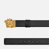 Best La Medusa Double-Face Leather Belt Belts