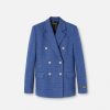 Online Boucl Tweed Slim Masculine Blazer Blazer & Jackets