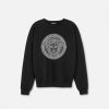 Hot Embroidered Medusa Sliced Sweatshirt Sweatshirts