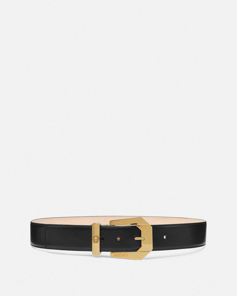 Clearance Medusa Heritage Leather Belt Belts