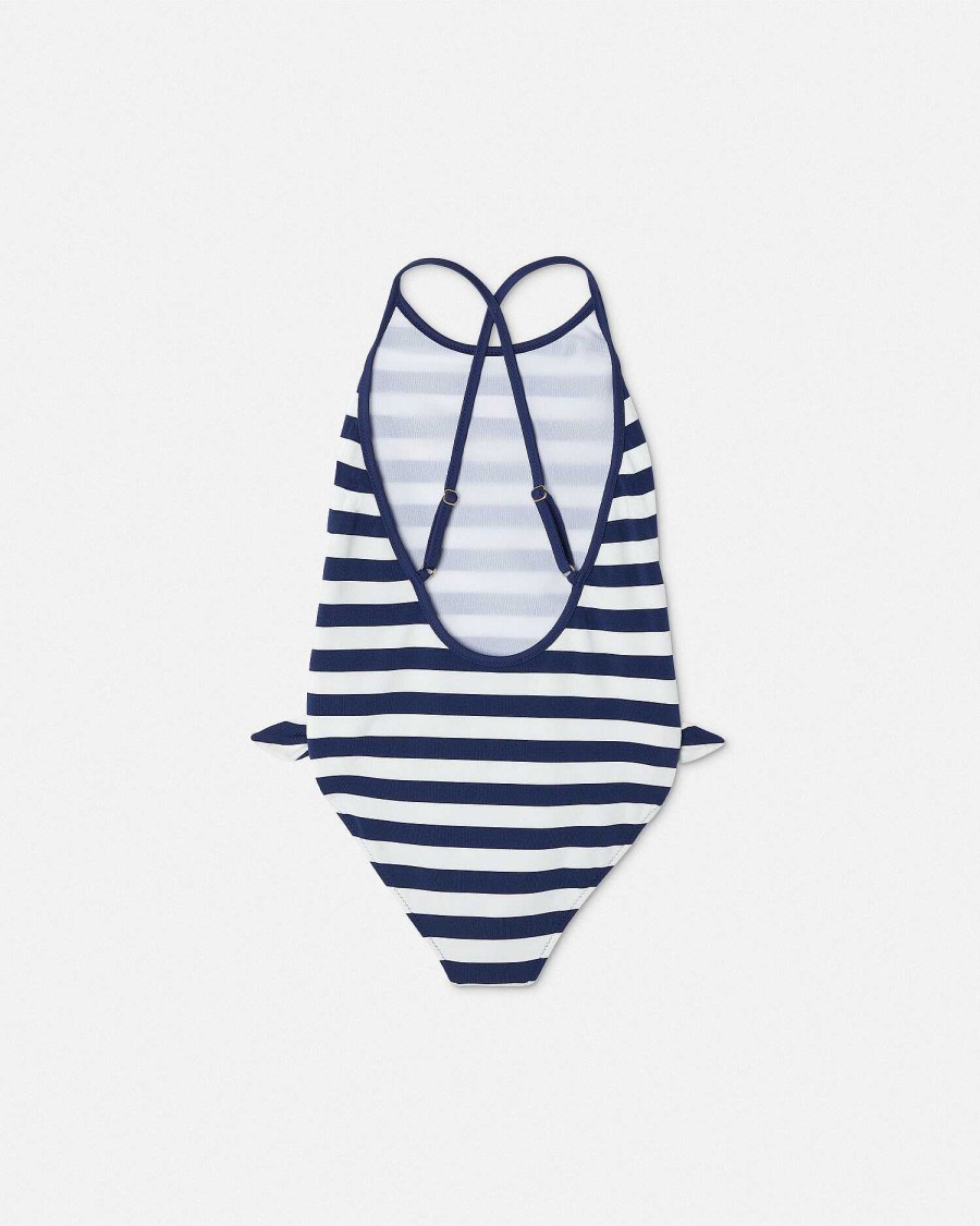 New Nautical Stripe Kids Swimsuit Beachwear