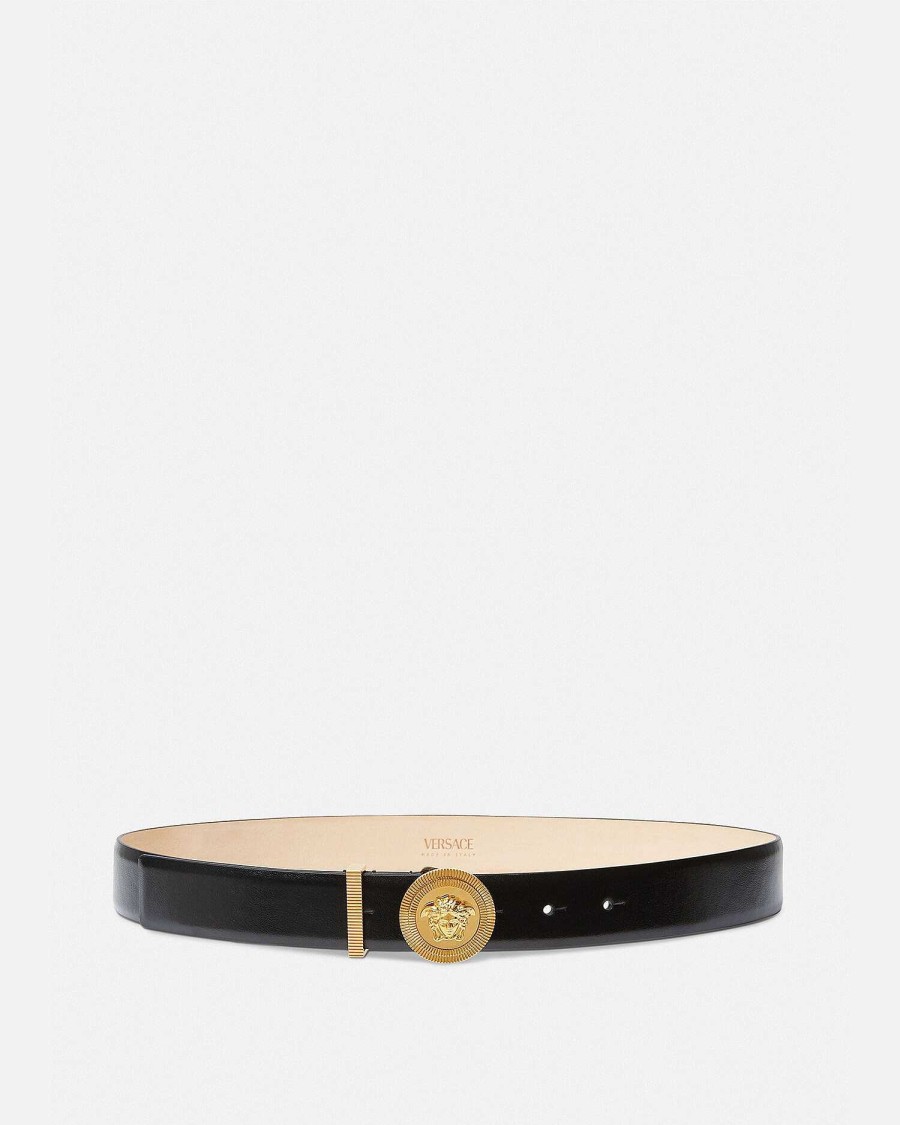 Hot Medusa Biggie Leather Belt Belts