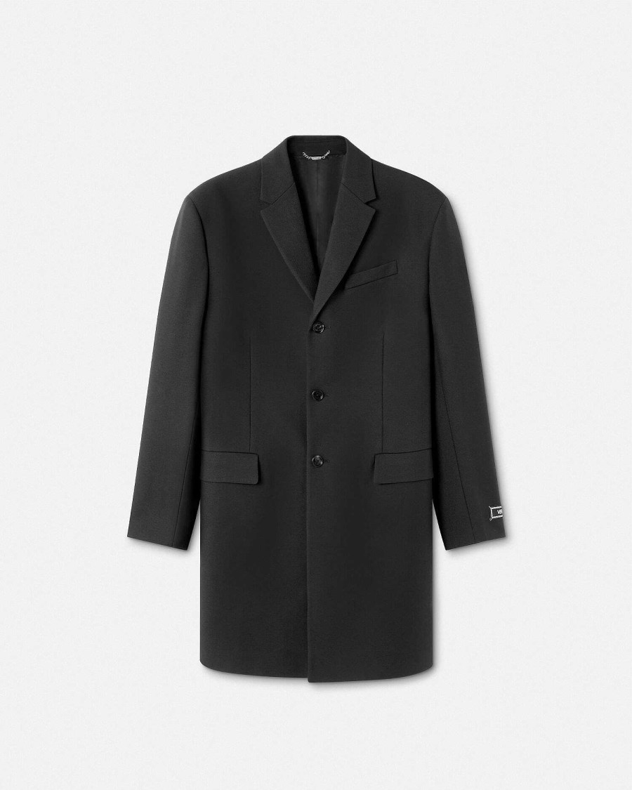 Online Tailored Single-Breasted Coat Jackets & Coats