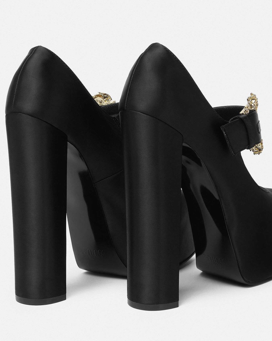 Online Hurley Satin Platform Pumps Shoes