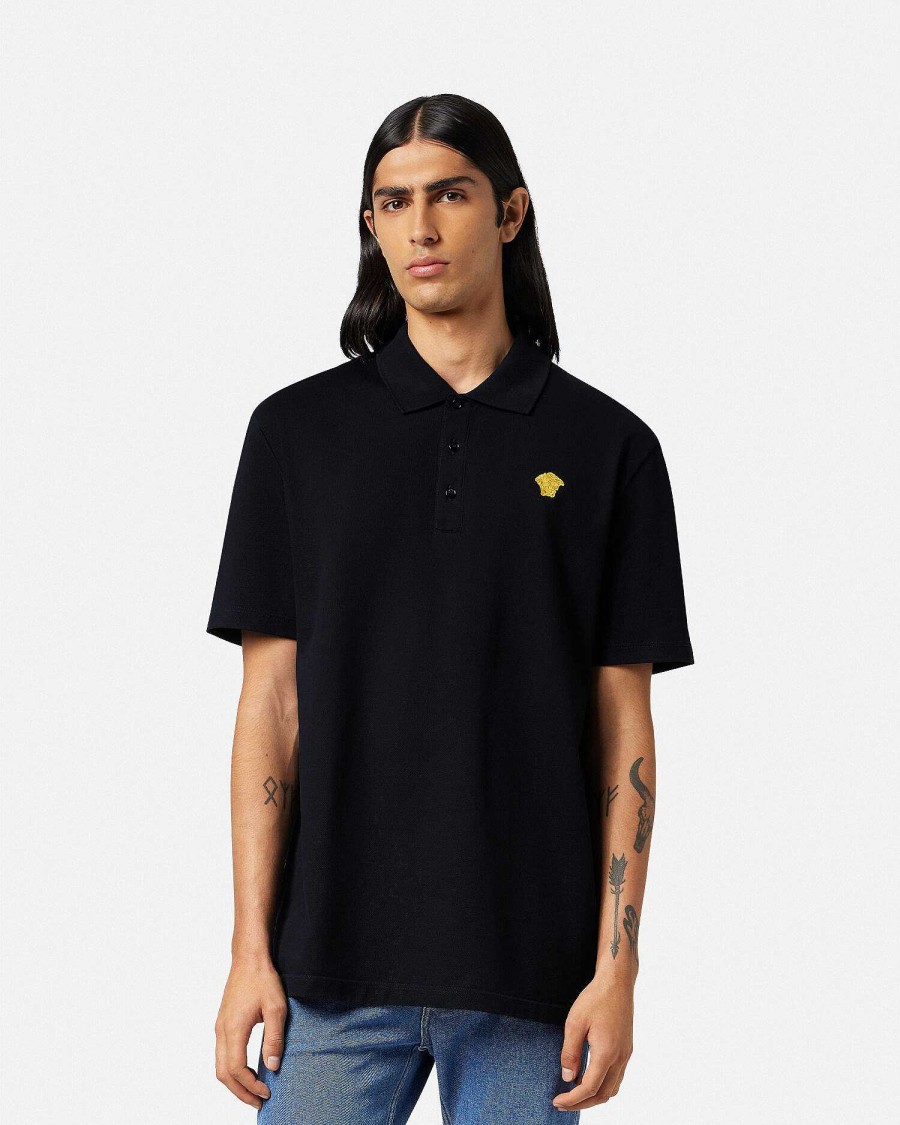 Clearance Embroidered Short-Sleeved Polo Shirt T-Shirts & Polos