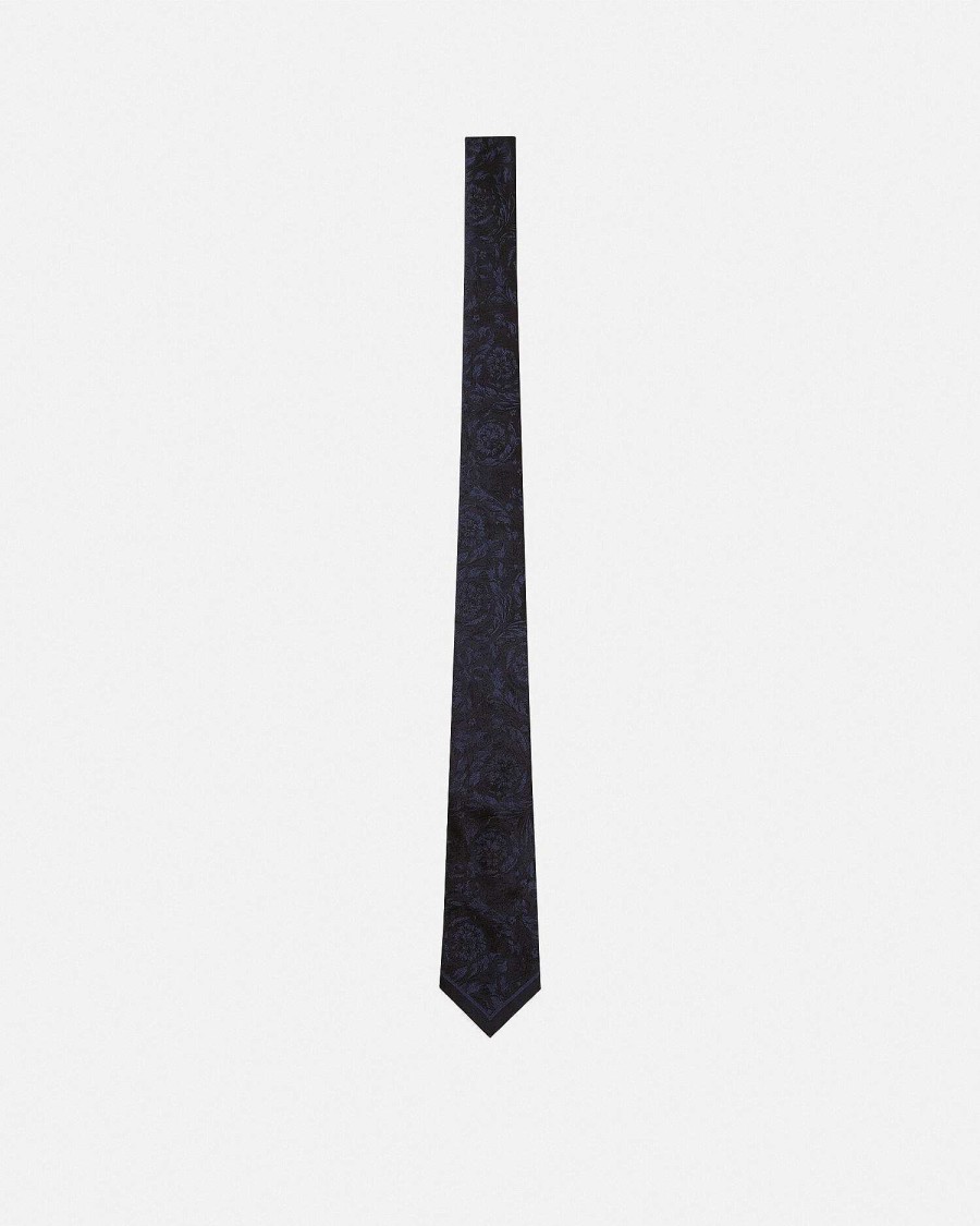 Hot Barocco Jacquard Silk Tie Soft Accessories