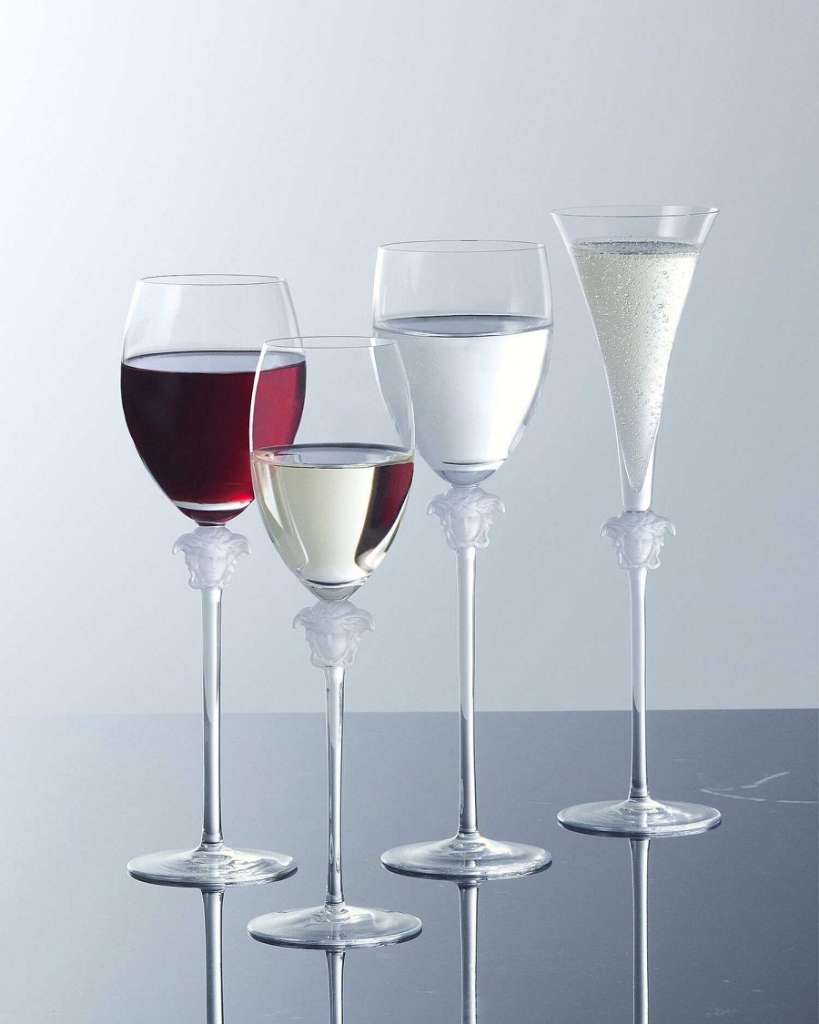 Hot Medusa Lumiere Champagne Flut Glassware