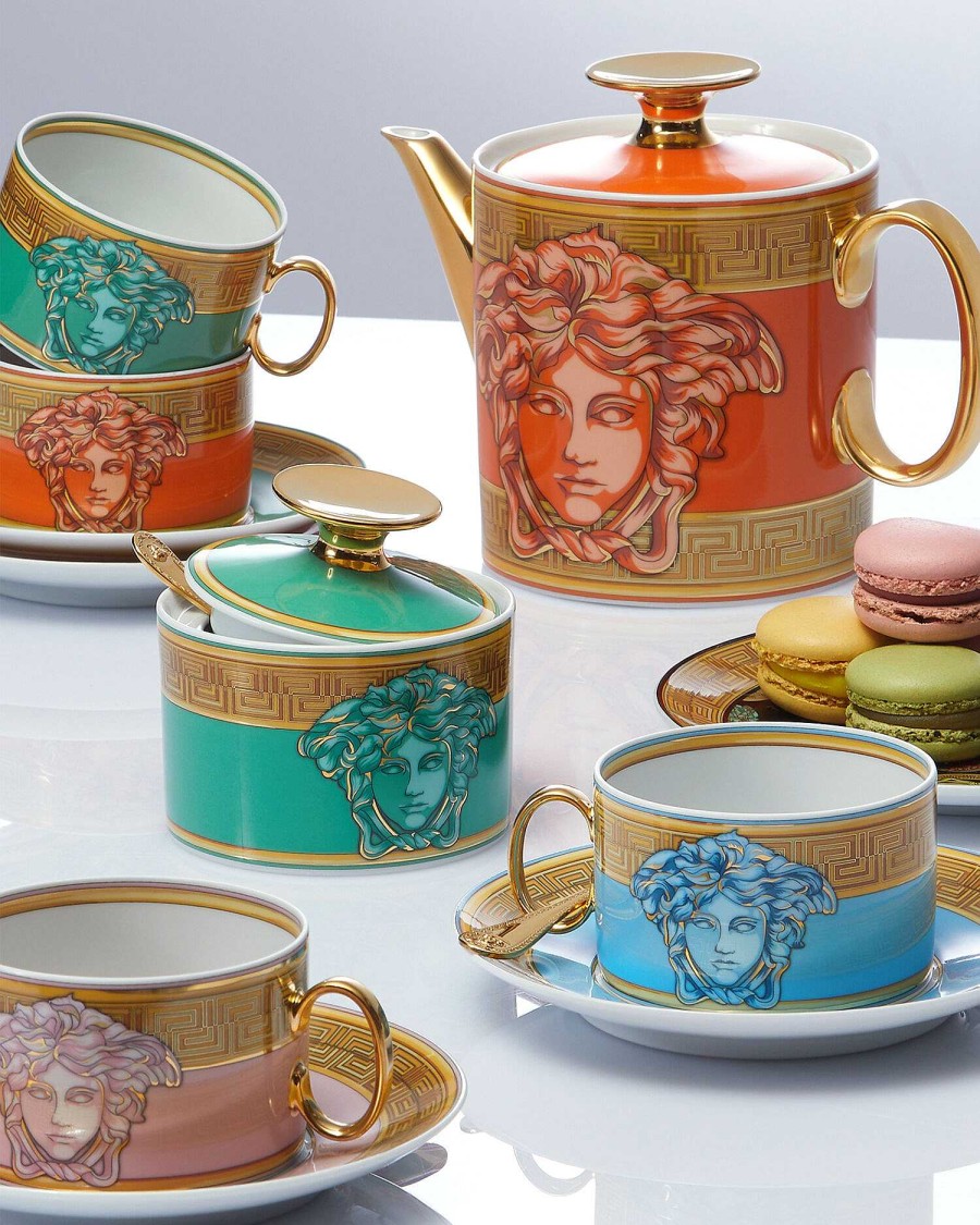 Wholesale Medusa Amplified Tea Cup & Soucer Coffee & Tea