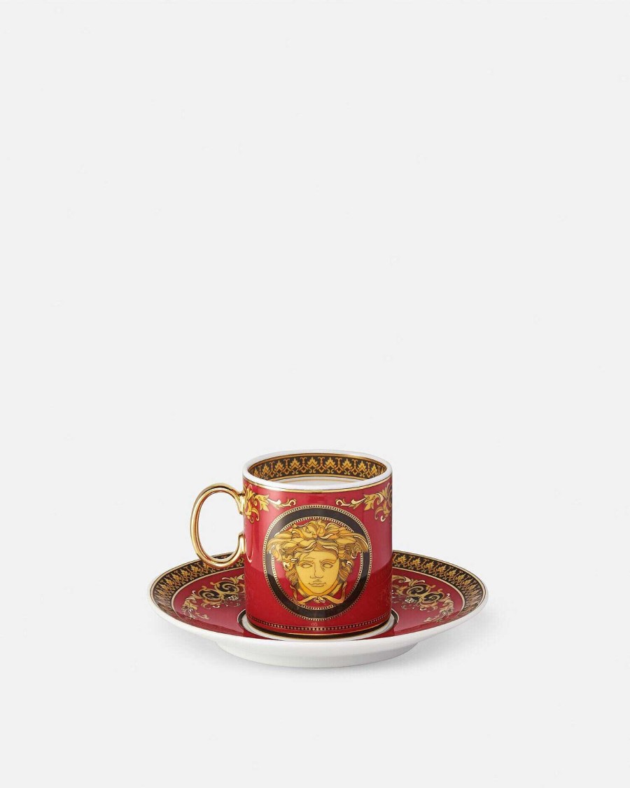 Online Medusa Red Coffee Set Coffee & Tea