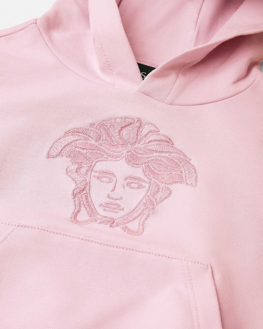 Hot Embroidered Medusa Baby Hoodie Clothing