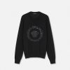 Clearance Embroidered Medusa Cartouche Jumper Knitwear