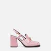 New Alia Satin Slingback Loafer Pumps 85 Mm Pumps & Slingbacks