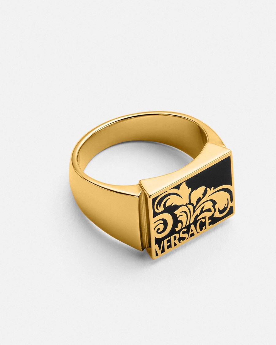 Online Versace Palmette Ring Rings