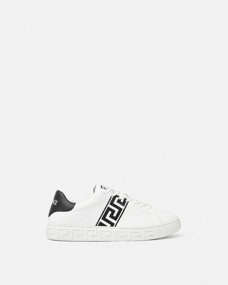 New Embroidered Greca Sneakers Sneakers