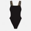 New Greca Border One-Piece Swimsuit Swimwear