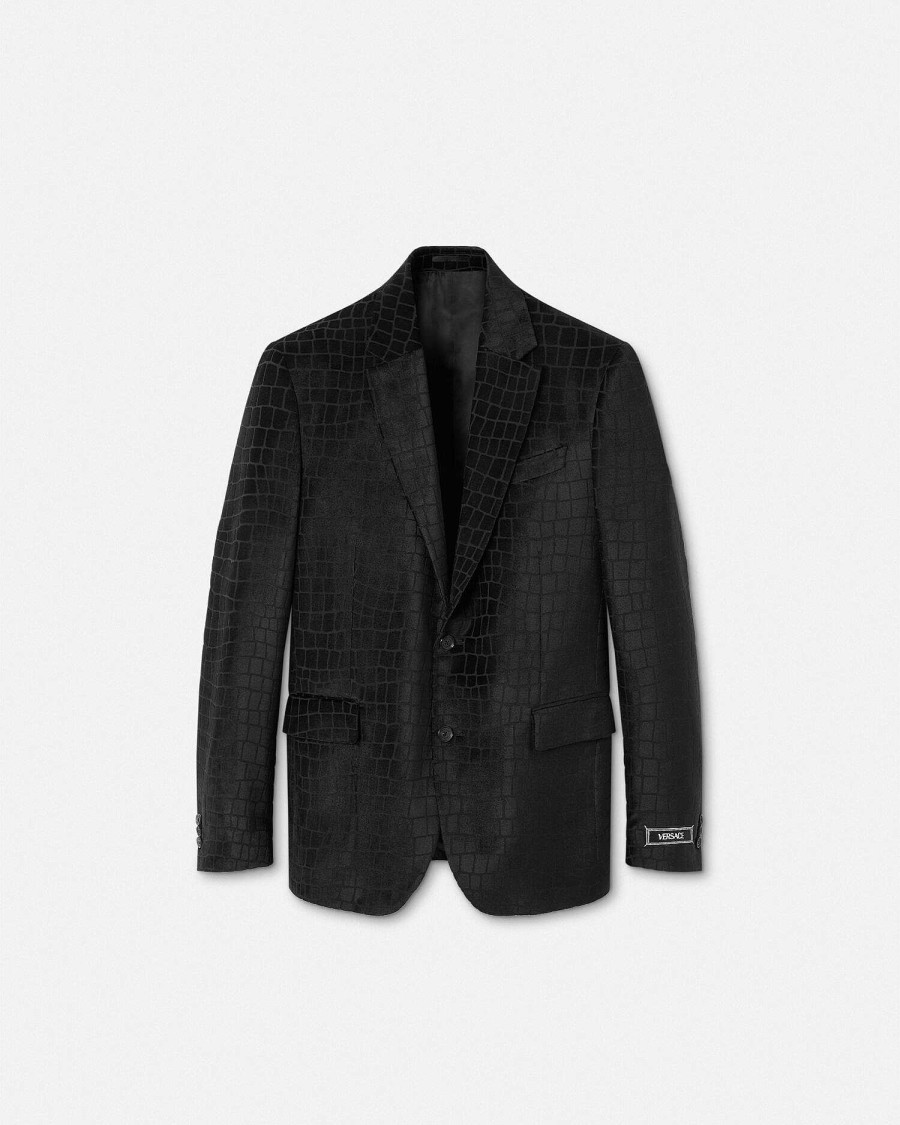 Online Velvet Devor Single-Breasted Blazer Blazers & Suits