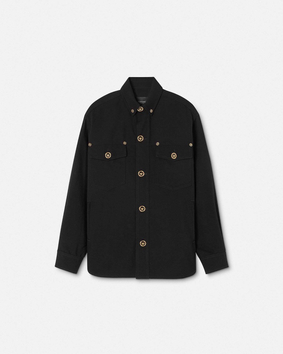 Hot Gabardine Wool Overshirt Jackets & Coats