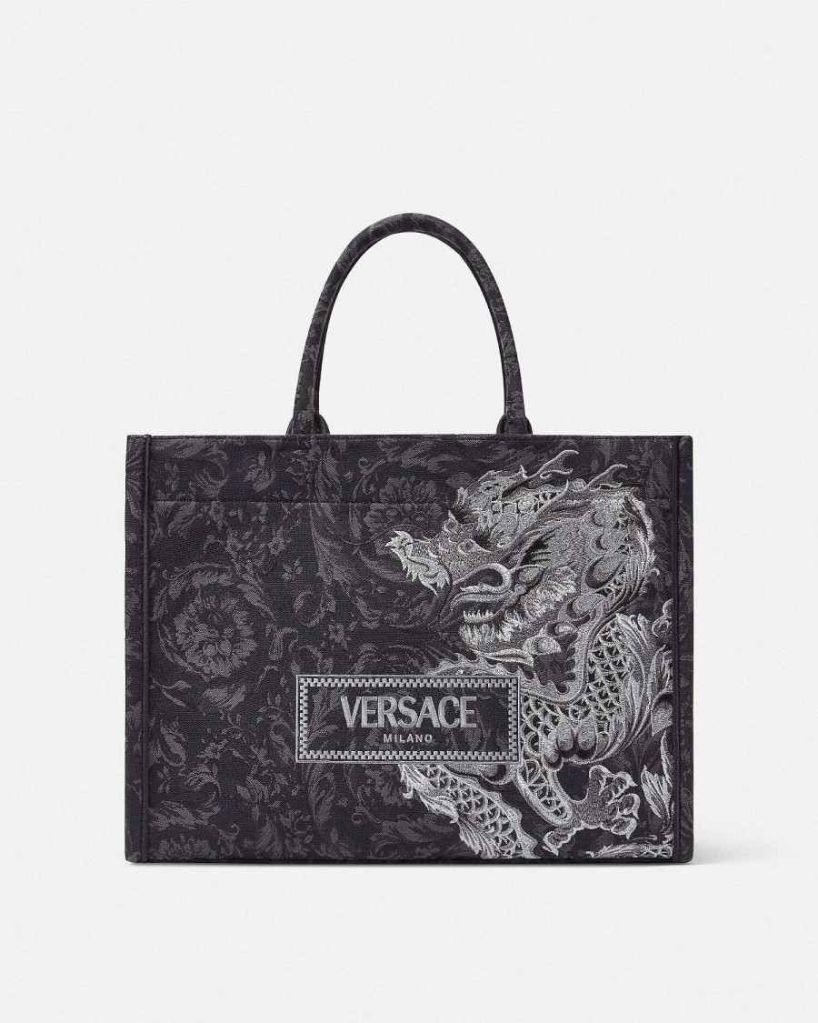 Hot Athena Year Of The Dragon Tote Bag Totes