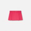 Best Baroque Buckle Pleated Mini Skirt Clothing