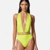 Wholesale Greca Border One-Piece Swimsuit Swimwear