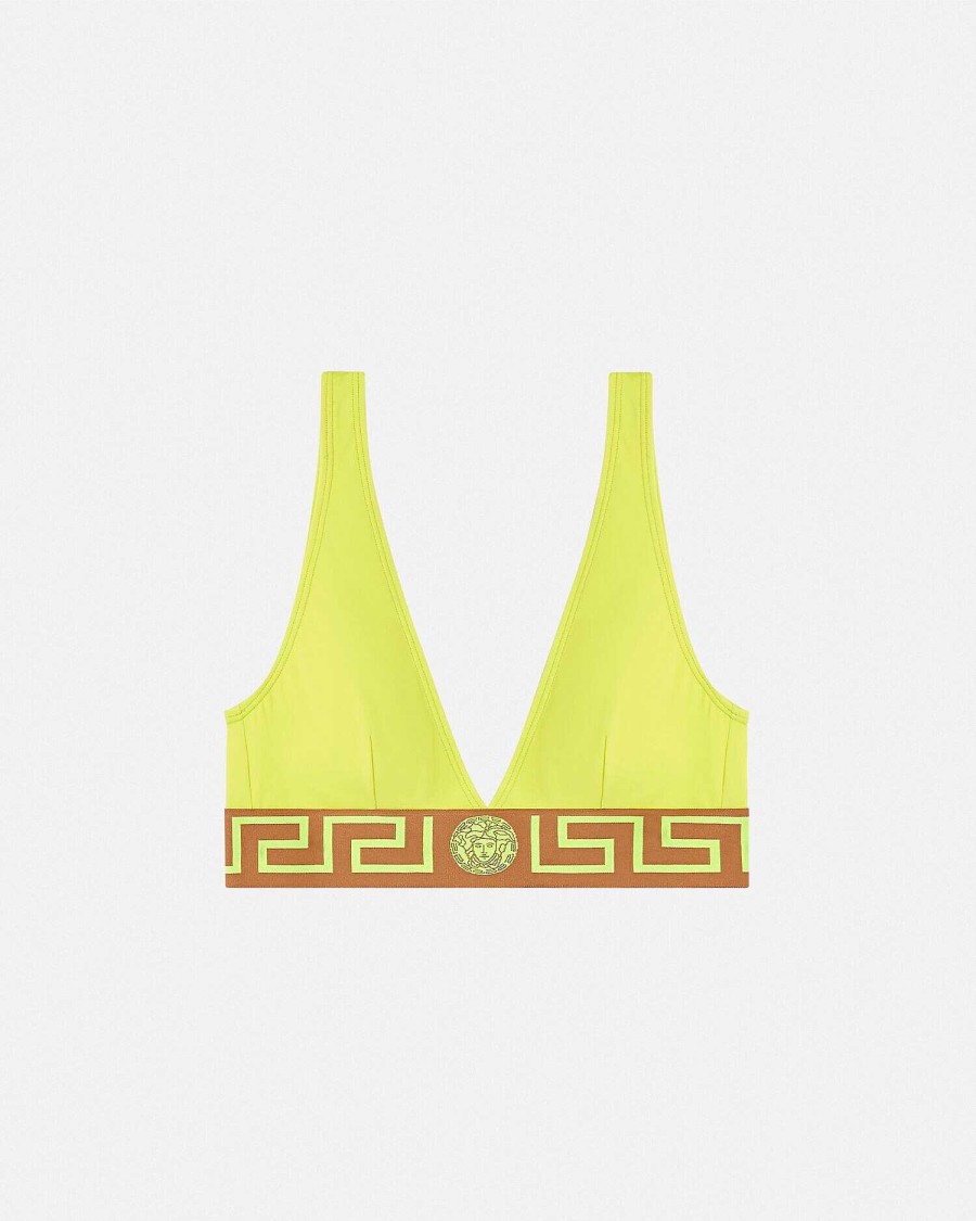 New Greca Border Bikini Top Swimwear