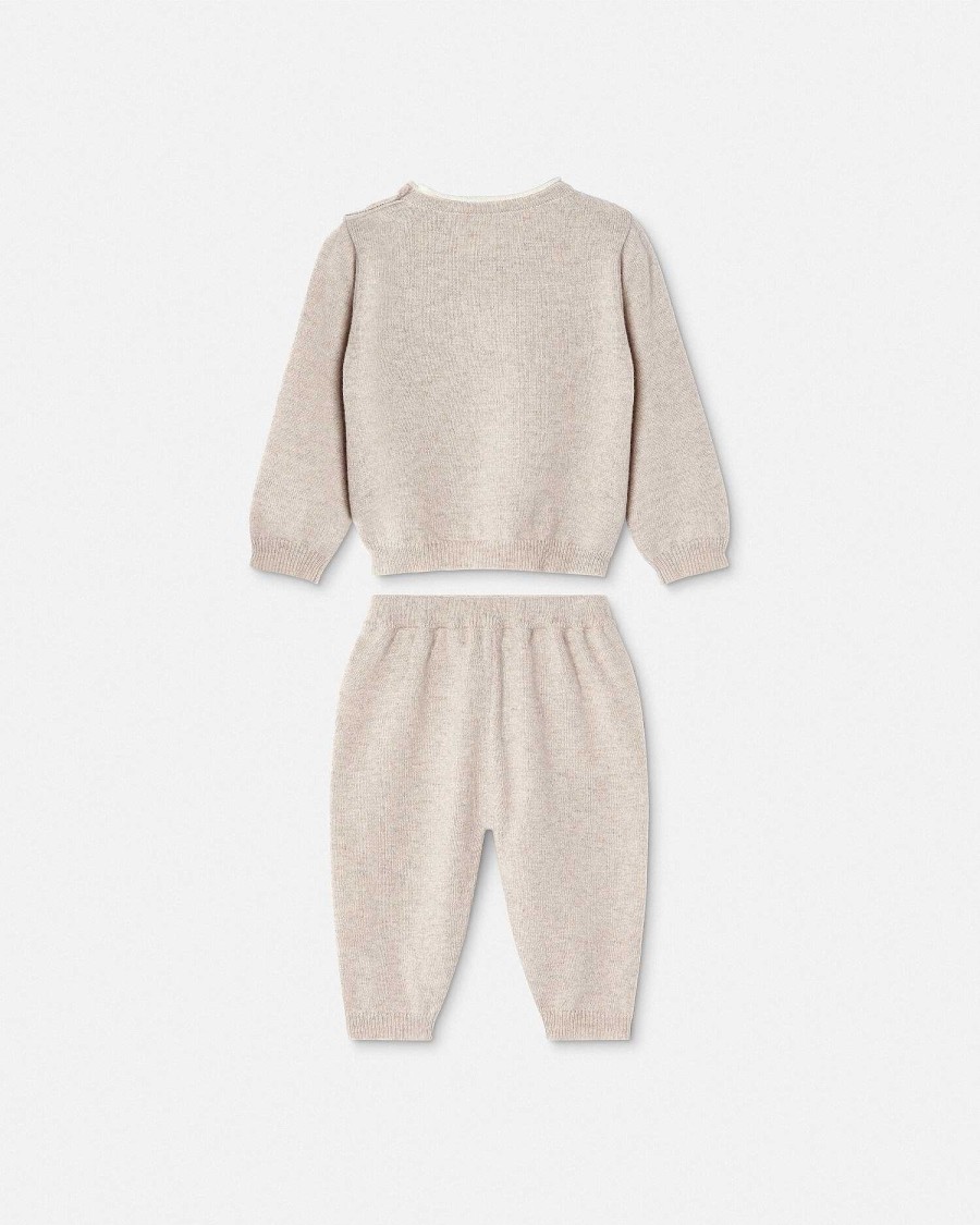 Online Logo Baby Knit Set Clothing