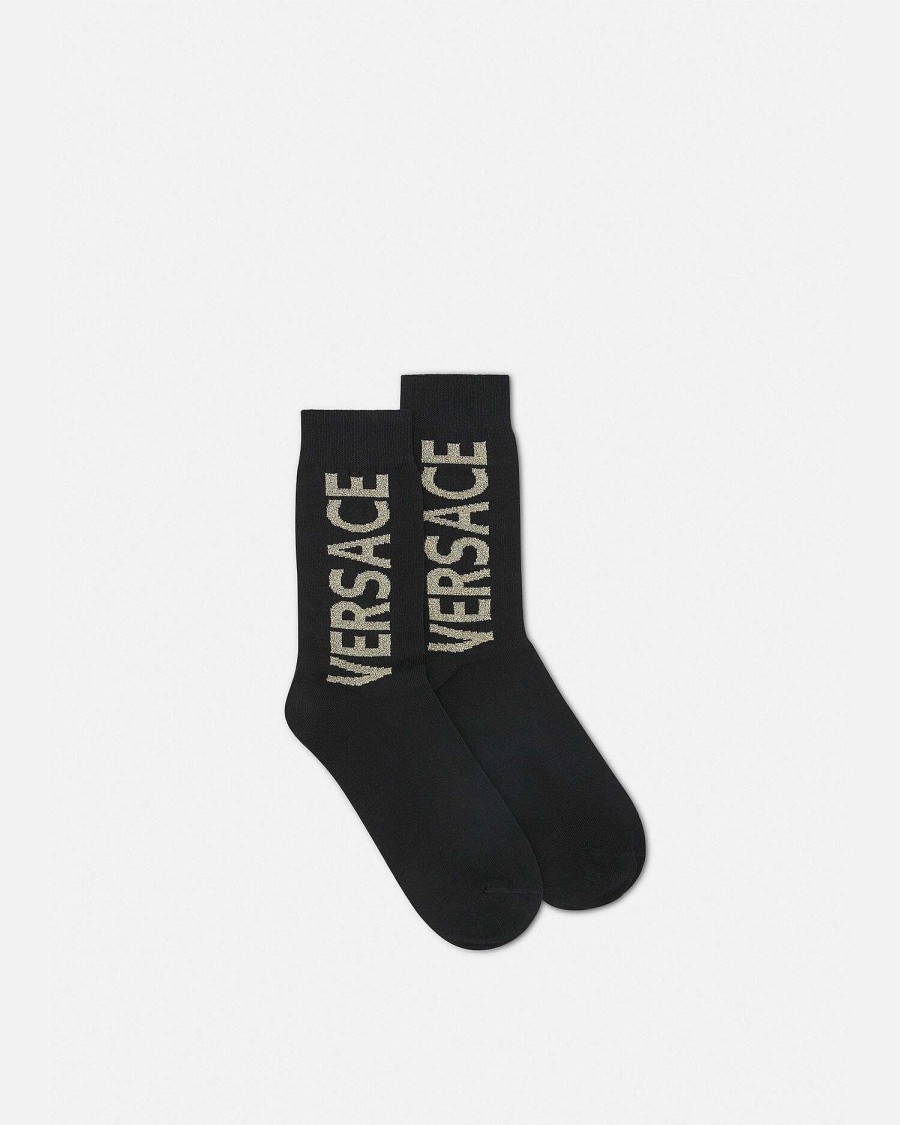 Hot Versace Logo Socks Socks